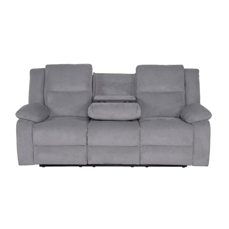 RANCHER RANCHER MED GREY - ENJOY FABRIC - 3 PCE LOUNGE SUITE 3RR+R+R