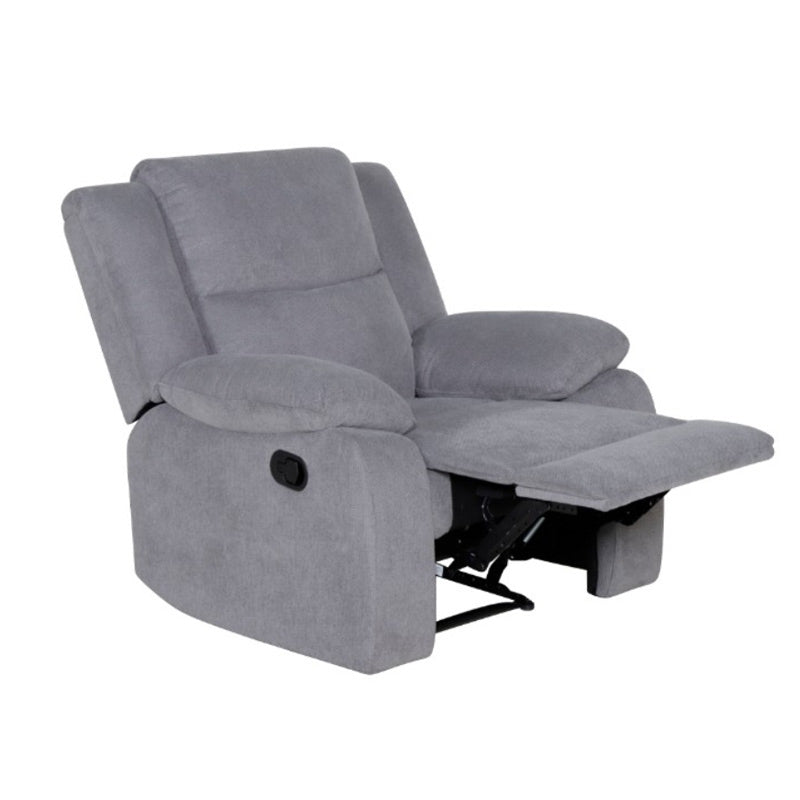 RANCHER RANCHER MED GREY - ENJOY FABRIC - 3 PCE LOUNGE SUITE 3RR+R+R