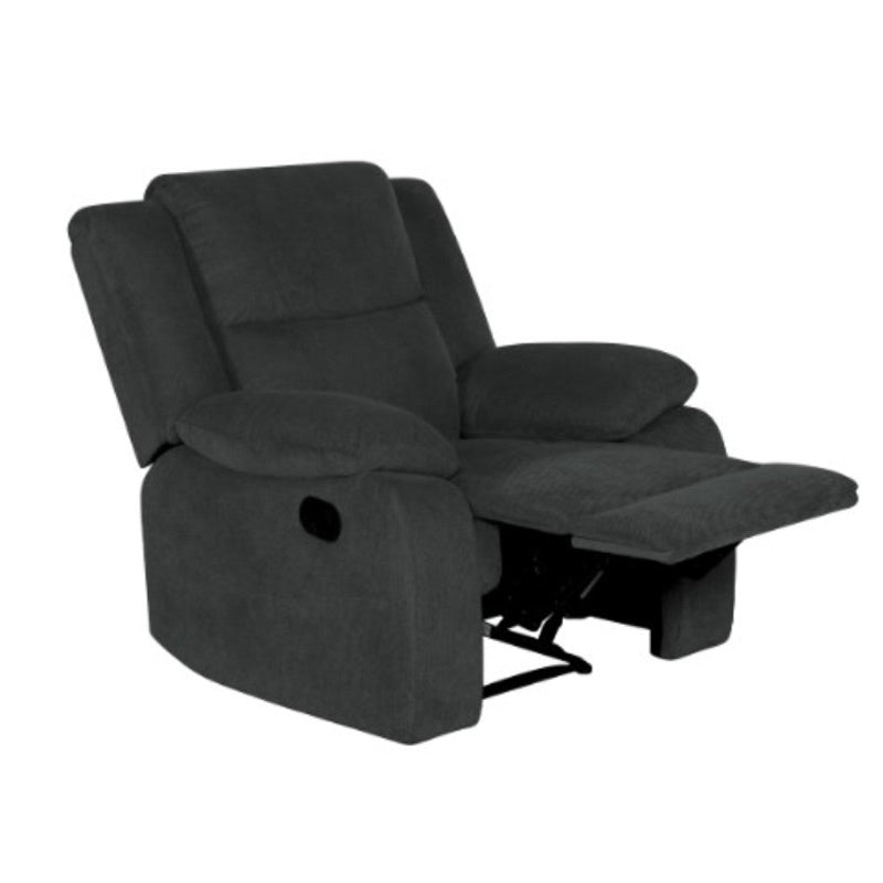 RANCHER RANCHER CHARCOAL - ENJOY FABRIC - 3 PCE LOUNGE SUITE 3RR+R+R
