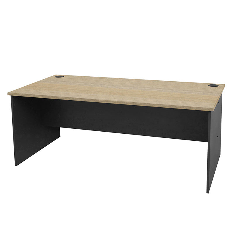 RAPIDWORKER RAPID WORKER DESK - 1500X750 - NATURAL OAK/IRONSTONE