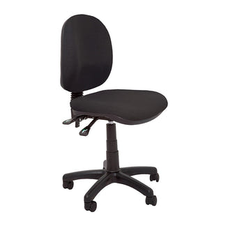 RAPIDLINE RAPIDLINE ET20 MEDIUM BACK OFFICE CHAIR - FABRIC BLACK