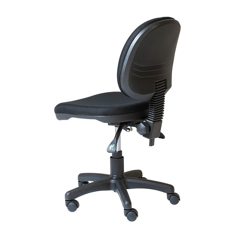 RAPIDLINE RAPIDLINE ET20 MEDIUM BACK OFFICE CHAIR - FABRIC BLACK