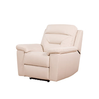 RENATO RENATO TAUPE - LEATHER - ELECTRIC RECLINER