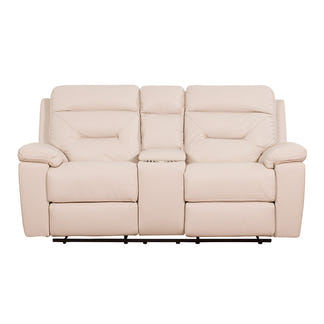 RENATO RENATO TAUPE - LEATHER - 2 SEAT ELECTRIC RECLINER