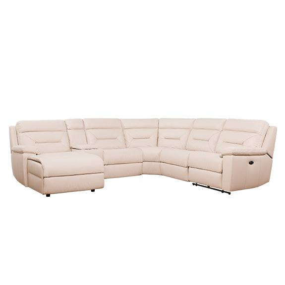 RENATO RENATO TAUPE - LEATHER - ELECTRIC CORNER LOUNGE