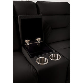 RENATO RENATO BLACK - LEATHER - ELECTRIC CORNER LOUNGE