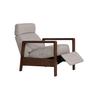 ROME ROME - GREY FABRIC - ELECTRIC RECLINING ARMCHAIR