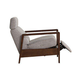 ROME ROME - GREY FABRIC - ELECTRIC RECLINING ARMCHAIR