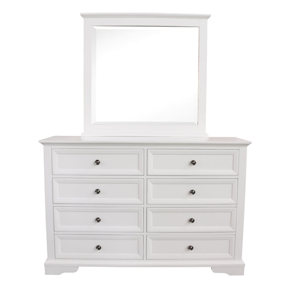 SALA MKII SALA MKII KING BEDROOM SUITE DRESSER 4 PCE - WHITE