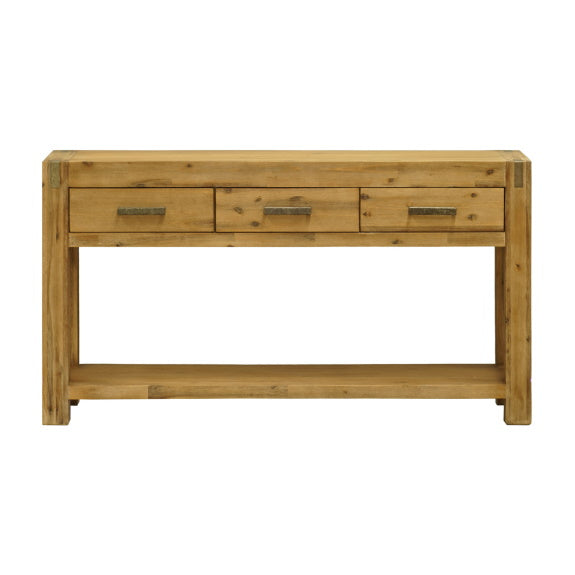 Sanava 3 Drawer Hall Table - Drift Wood