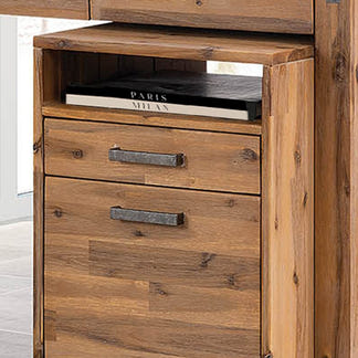 SANAVA SANAVA FILING CABINET 2 DRAWER - 420X500 - ACACIA DRIFT WOOD