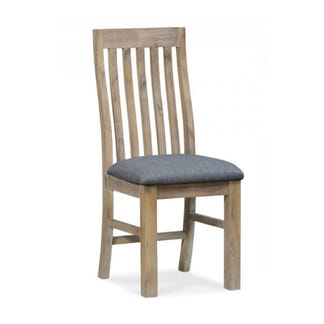 Sanava 5 Piece Square Timber Dining Suite - Driftwood