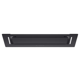 SCHWEIGEN UNDERMOUNT RANGEHOOD BLACK GLASS 90cm