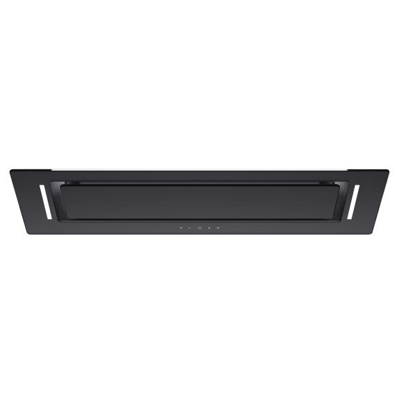 SCHWEIGEN UNDERMOUNT RANGEHOOD BLACK GLASS 90cm