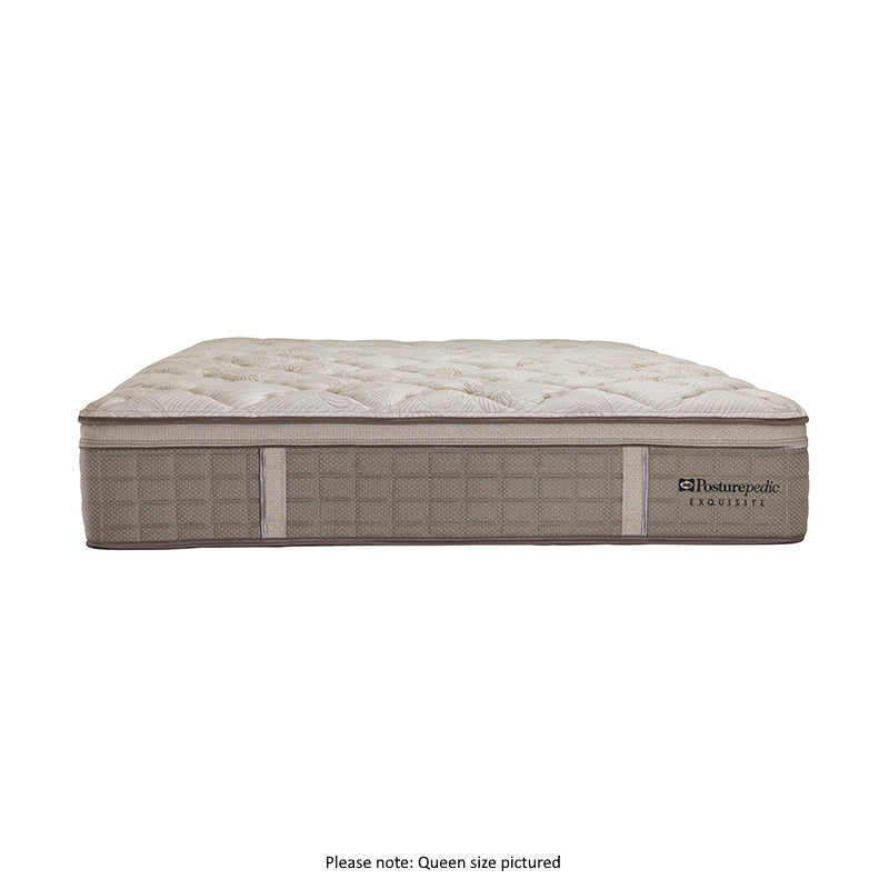 SEALY MATTRESS P/PEDIC EXQUISITE COUNTESS KING SINGLE MEDIUM KS