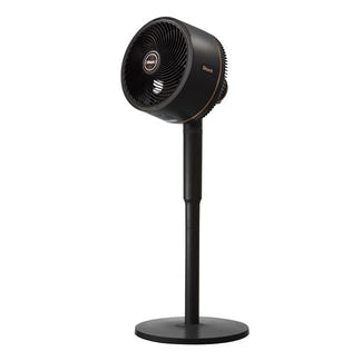 SHARK FLEXBREEZE FAN - DARK GREY WITH BRASS ACCENTS