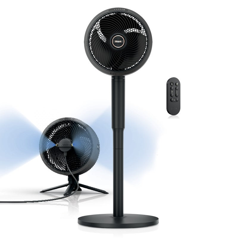 SHARK FLEXBREEZE FAN - MISTING ATTACHMENT  DARK GREY BRASS ACCENTS