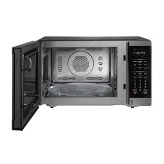 SHARP CONVECTION MICROWAVE WITH AIRFRY BLACK STAINLESS 32L