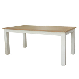 SHELLWOOD SHELLWOOD DINING TABLE - 1800X1000 - LIGHT OAK/WHITE