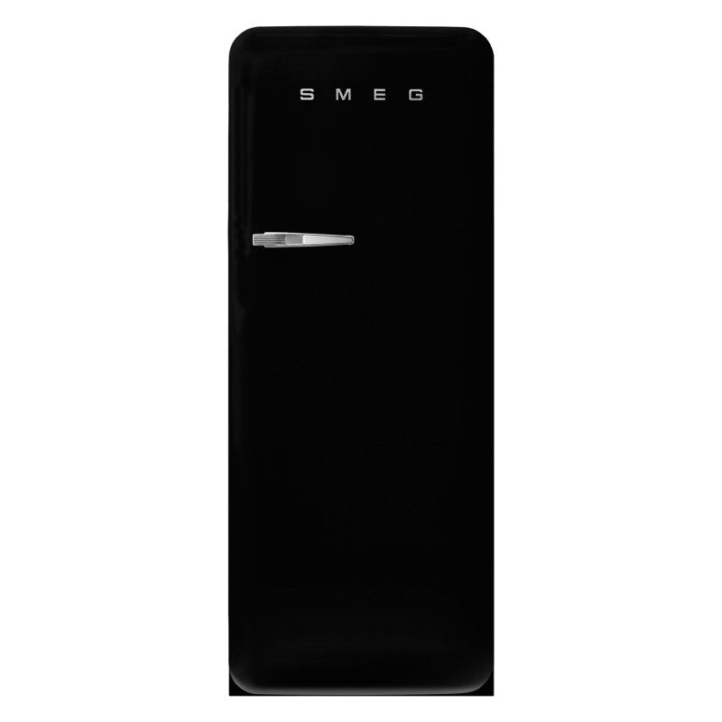 SMEG 50'S STYLE RETRO REFRIGERATOR R/HAND HINGE - MATTE BLACK 270L