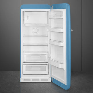 SMEG 50'S STYLE RETRO REFRIGERATOR R/HAND HINGE - LIGHT BLUE 270L