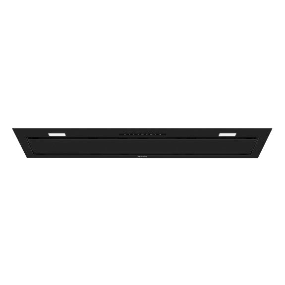 SMEG CLASSIC UNDERMOUNT RANGEHOOD WITH AUTOVENT 2.0 - MATTE BLACK 90cm