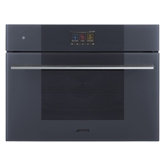 SMEG LINEA COMPACT STEAM100 PRO NEPTUNE GREY 45CM