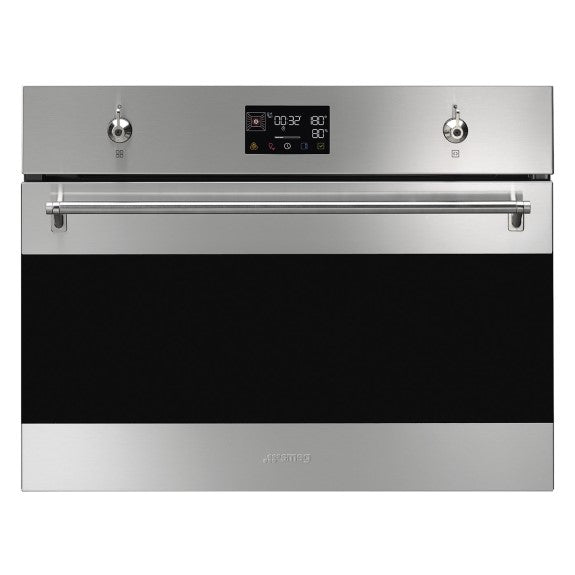 SMEG COMPACT CLASSIC STEAM 100 OVEN - STAINLESS STEEL 45cm