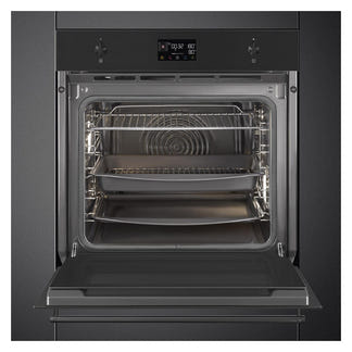 SMEG CLASSIC PYRO OVEN - EVOSCREEN - MATTE BLACK 60cm