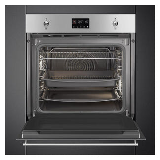 SMEG CLASSIC PYRO OVEN - EVOSCREEN - STAINLESS STEEL 60cm