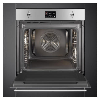 SMEG CLASSIC PYRO OVEN - EVOSCREEN - STAINLESS STEEL 60cm
