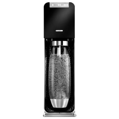 SODA STREAM SOFT DRINK MAKER POWER BLACK