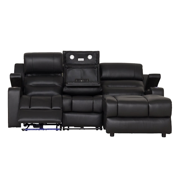 SPIELBERG SPIELBERG BLK - LEATHER - RHF ELECTRIC CHAISE