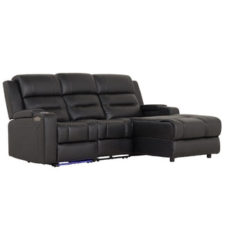 SPIELBERG SPIELBERG BLK - LEATHER - RHF ELECTRIC CHAISE