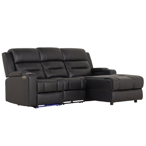 SPIELBERG SPIELBERG BLK - LEATHER - RHF ELECTRIC CHAISE