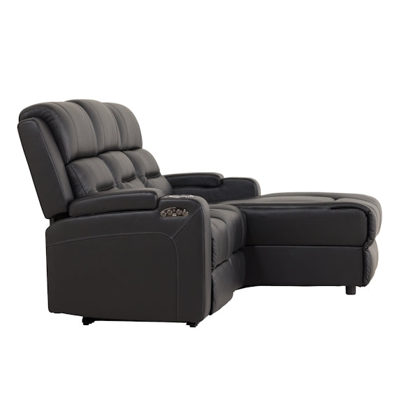 SPIELBERG SPIELBERG BLK - LEATHER - RHF ELECTRIC CHAISE