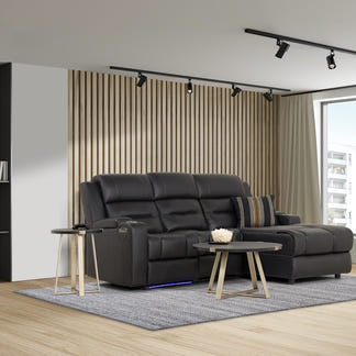 SPIELBERG SPIELBERG BLK - LEATHER - RHF ELECTRIC CHAISE