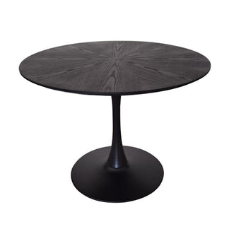 SPIN SPIN DINING TABLE - 1000 ROUND - BLACK