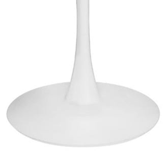 SPIN SPIN DINING TABLE - 900 ROUND - WHITE