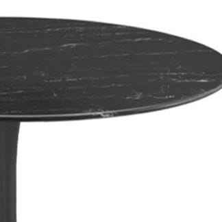 SPIN SPIN DINING TABLE - 900 ROUND - DARK GREY