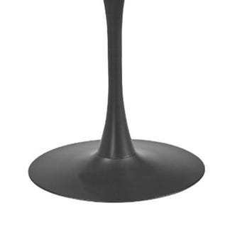 SPIN SPIN DINING TABLE - 900 ROUND - DARK GREY