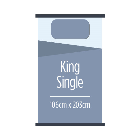 SLEEPMAKER MATTRESS MIRACOIL SPINAL PREMIUM COMFORT KING SINGLE MEDIUM KING SINGL