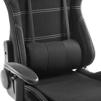STEALTH STEALTH OFFICE GAMING CHAIR - BLACK FABRIC