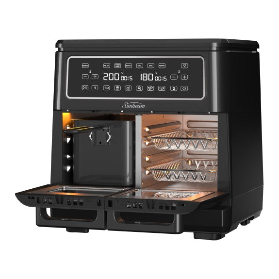 SUNBEAM MULTI ZONE AIR FRYER OVEN 11L