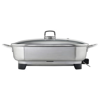 SUNBEAM ELLISE STAINLESS STEEL FRYPAN