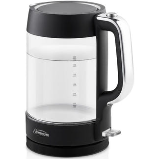 SUNBEAM CLASSICS GLASS KETTLE BLACK 1.7L