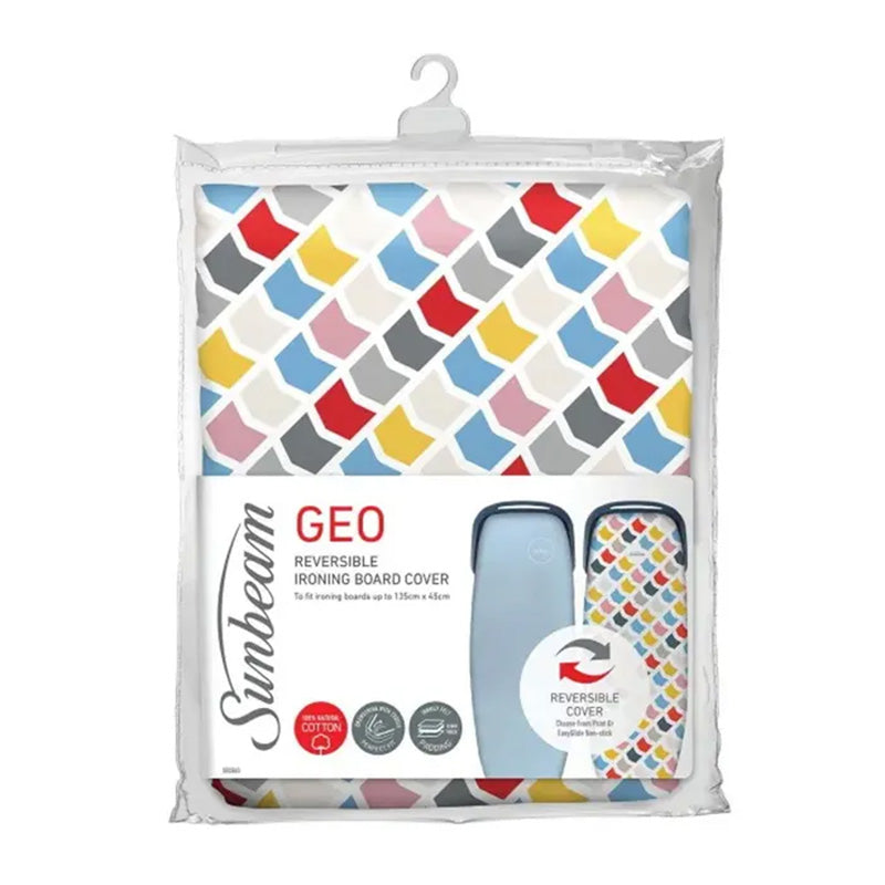 SUNBEAM GEO REVERSIBLE IRONING BOARD COVER