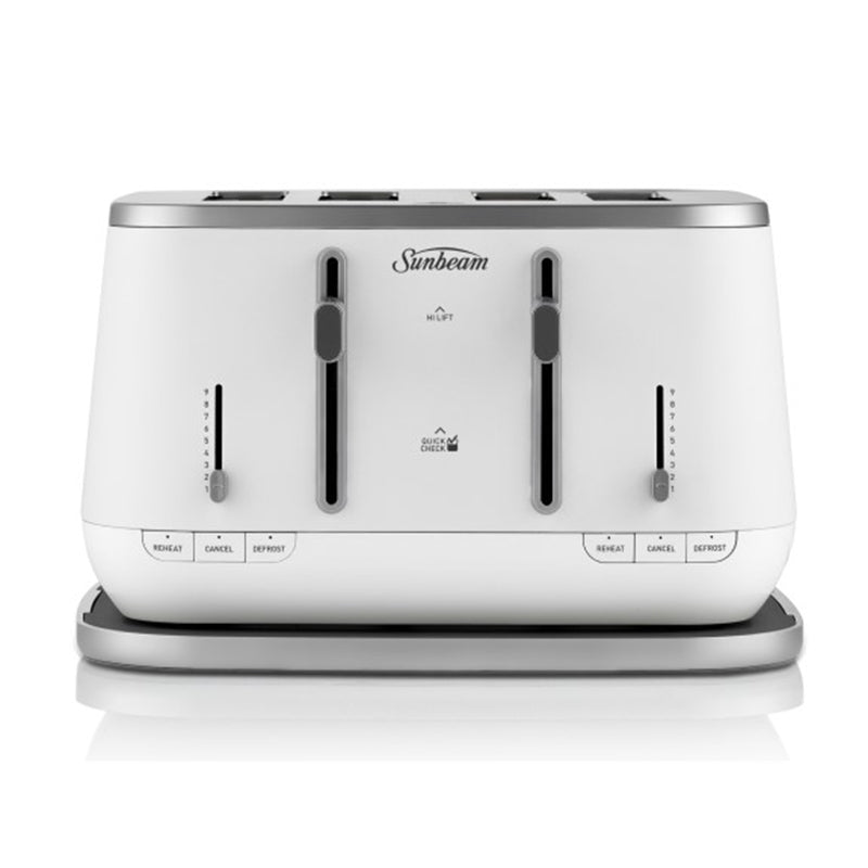 SUNBEAM KYOTO CITY COLLECTION 4 SLICE TOASTER WHITE