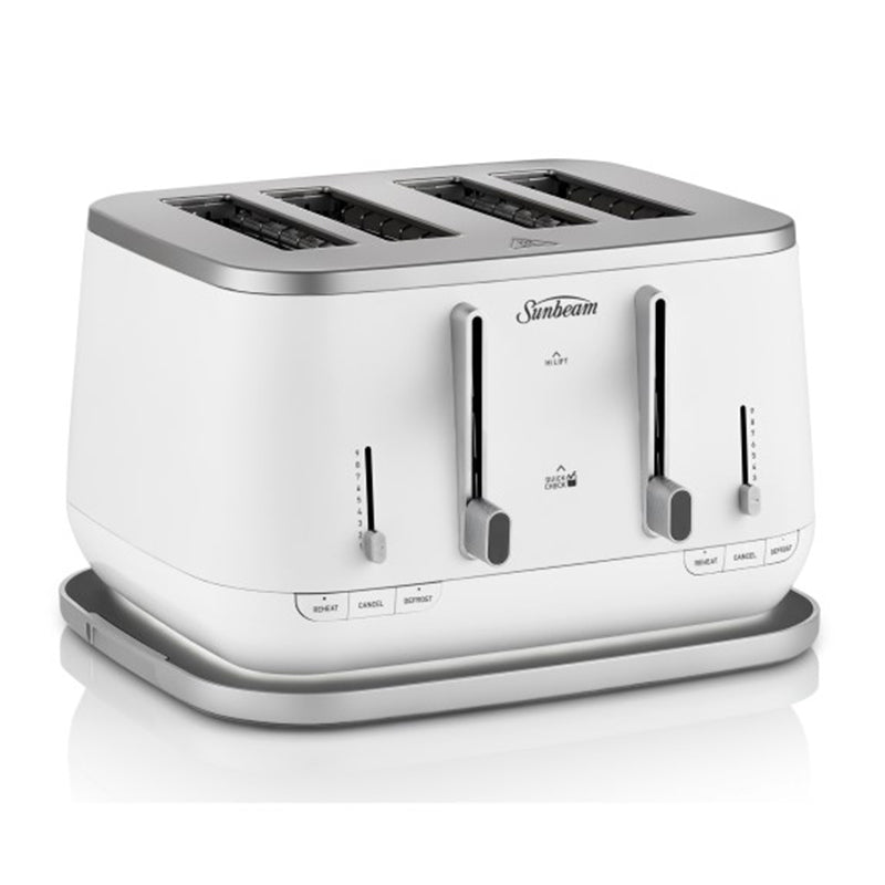 SUNBEAM KYOTO CITY COLLECTION 4 SLICE TOASTER WHITE
