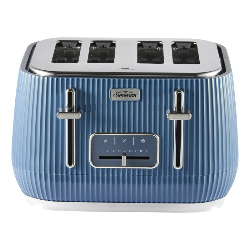SUNBEAM RADIANCE TOASTER 4 SLICE BLUE